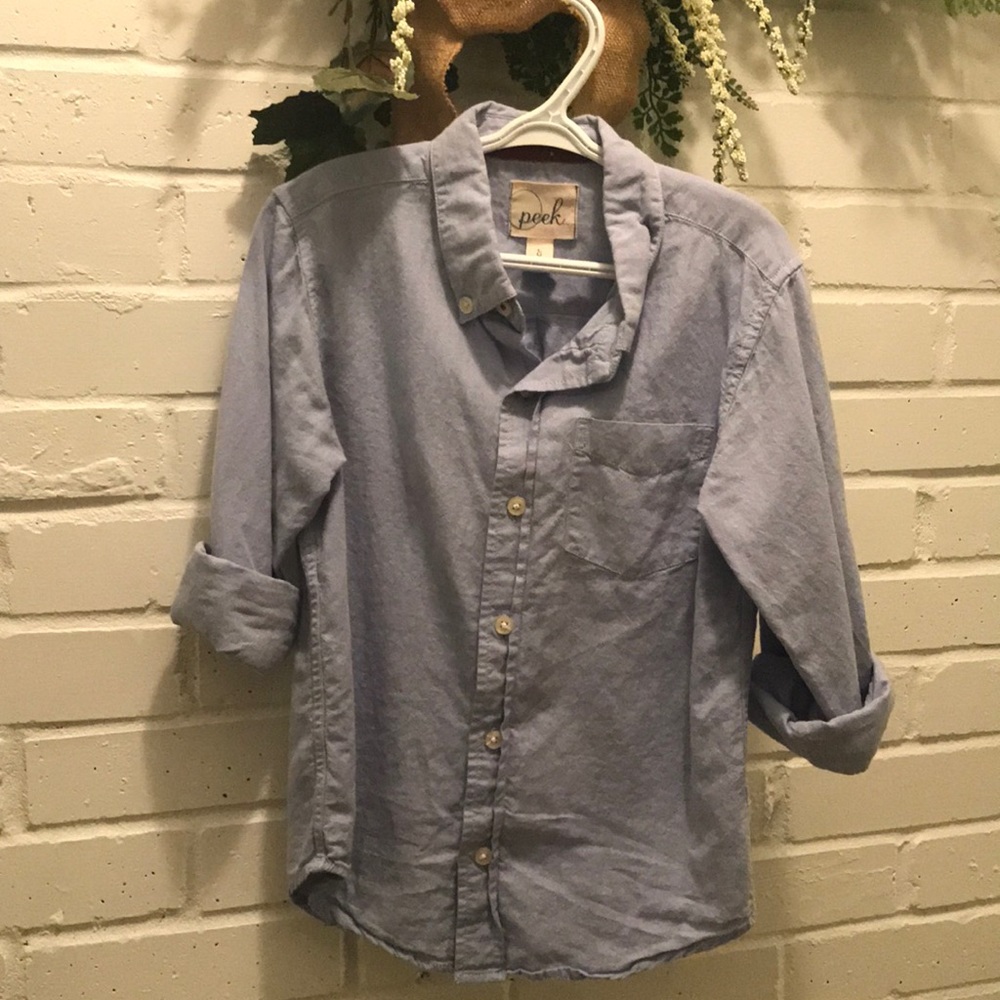 Peek Blue Button Down Shirt